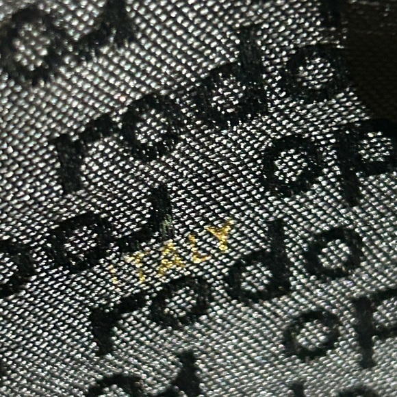 Rodo Italy Vintage Bonze/Gold Metallic Leather Bag /gorgeous gold side detailing - Picture 3 of 7